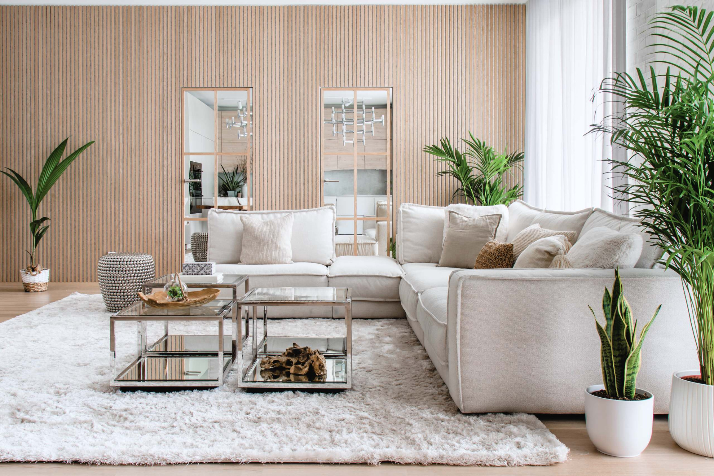 Beige Moderne Wohnzimmer Ideen & Bilder - September   Houzz DE